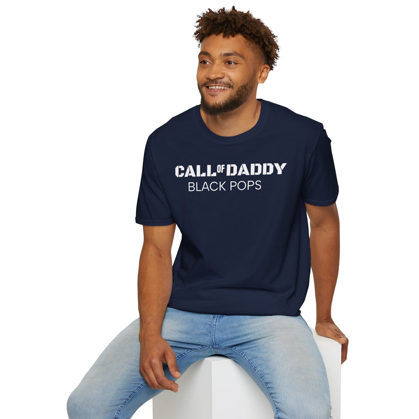 Navy Blue Call of Daddy Tee