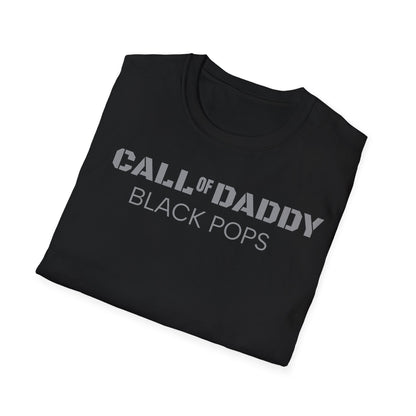 Black Call of Daddy Tee