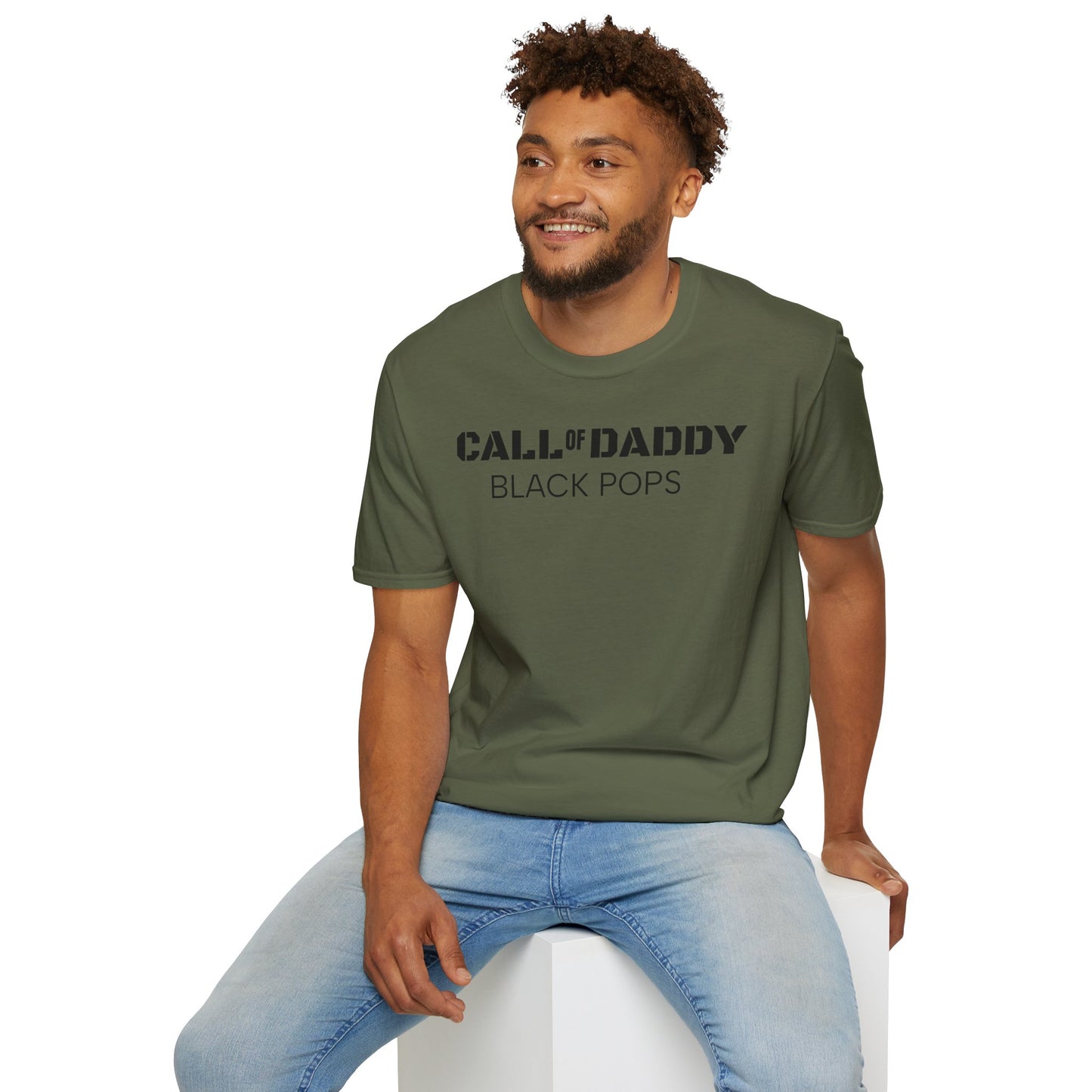 Military Green Call of Daddy Tee