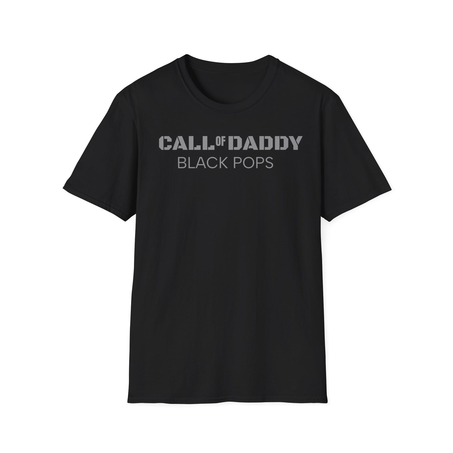 Black Call of Daddy Tee