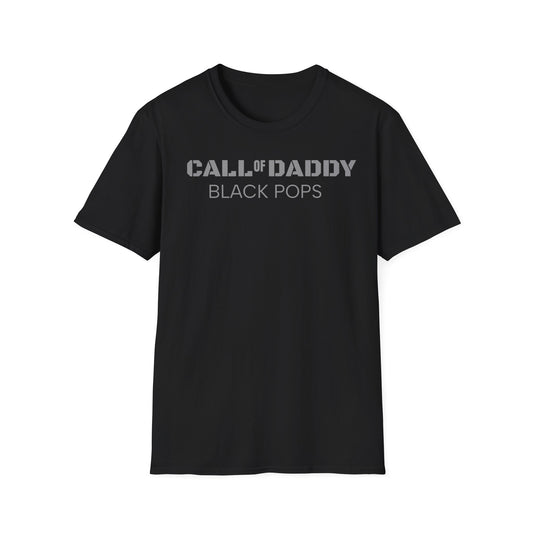 Black Call of Daddy Tee